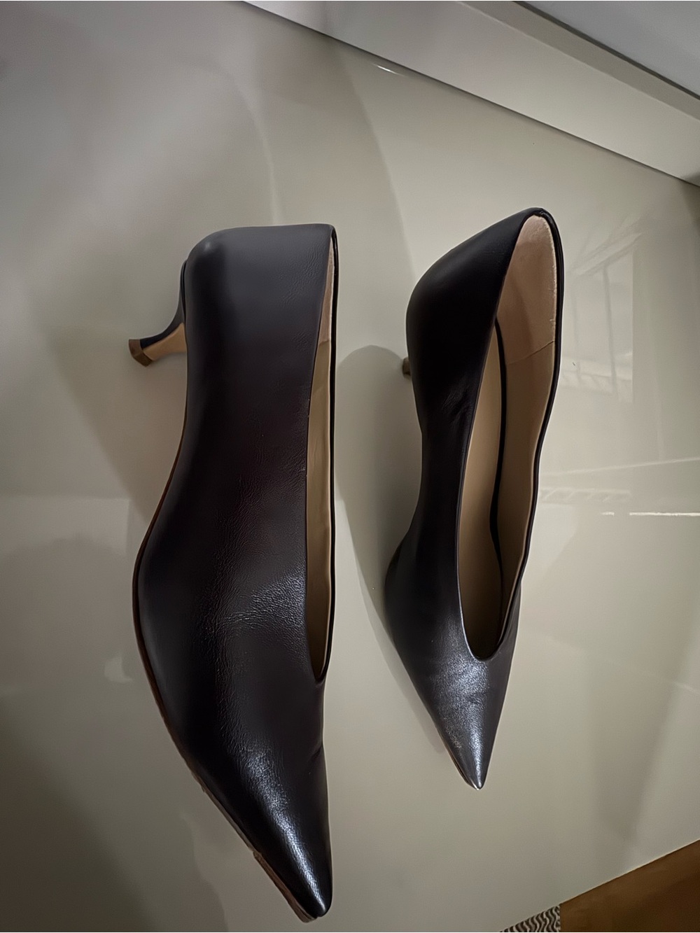 Le Monde Beryl Babouche Kitten Heel Pumps Plum 40.5/10 - Picture 5 of 11